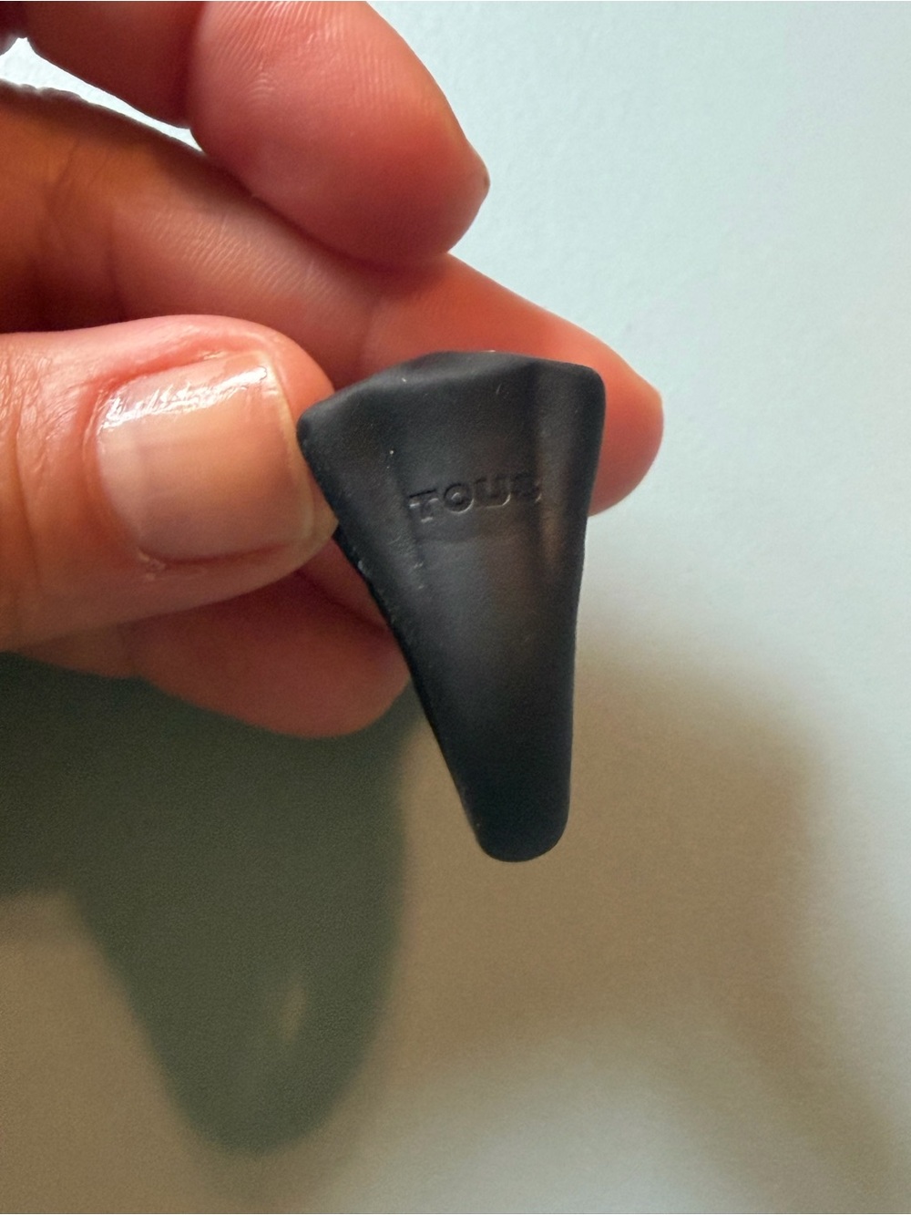 Tous Black Bear Rubber Ring - Size 6 - Picture 3 of 4